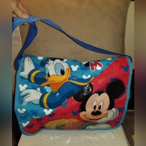 Disney Mickey / Donald Messenger bag, Large with side pockets!